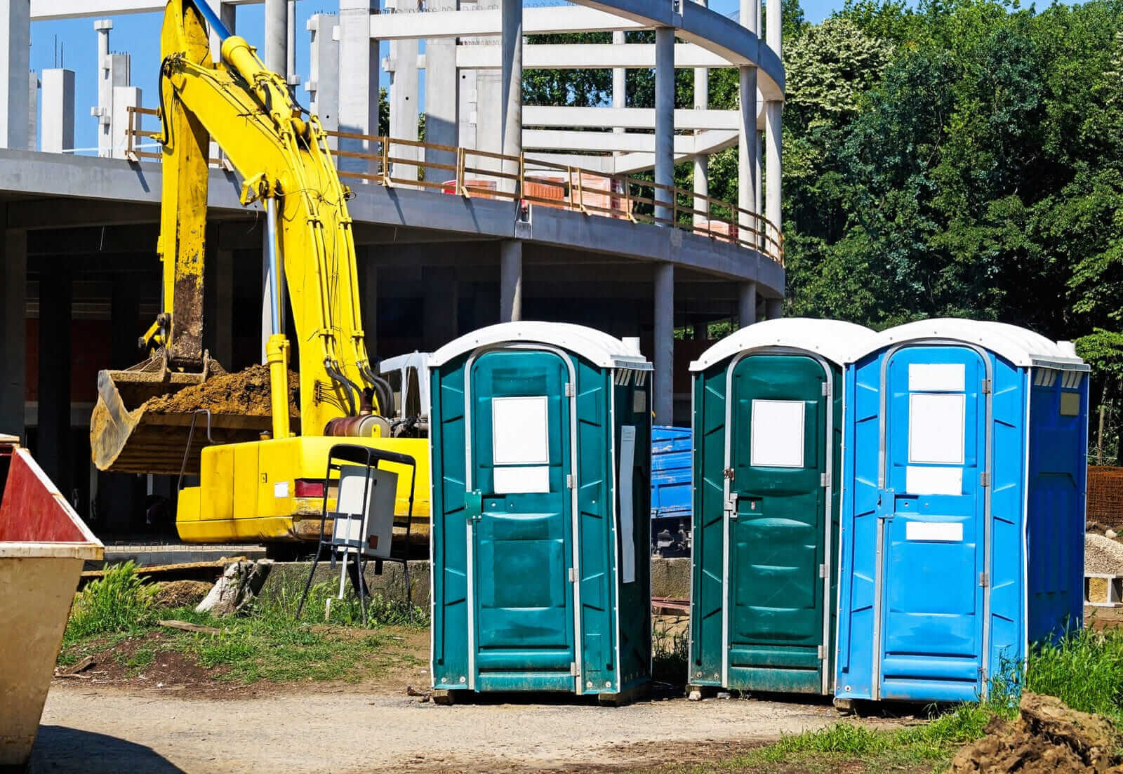 Portable Restroom Trailers: The Ideal Solution for Commercial Construction Site Porta Potties in Los Angeles, CA